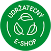 Udržteľný eshop logo