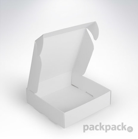Malá krabička 90x90x25 mm biela - krabicka-na-sperky-biela
