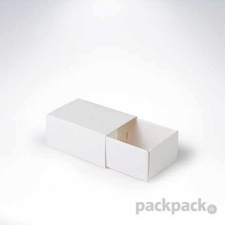 Malá krabička  60x40x27 mm - papierova-biela-krabicka