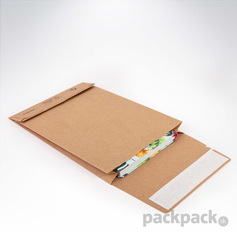 Papierová obálky pre eshop 162x229x40 - obalky-ekologicke