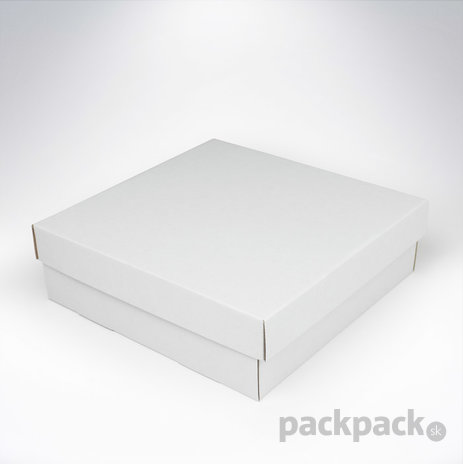 Cukrárska krabička 210x210x65 - cukrarska-krabicka-s-vekom-biela-210x210x65