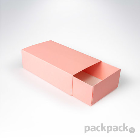 Krabička na makarónky pastel pink 160x90x45 - krabicka-makronky-12-pink