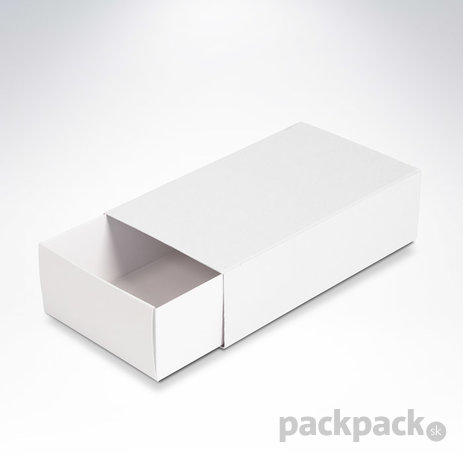 Krabička na makarónky biela 160x90x45 - krabicka-makronky-biela-velka
