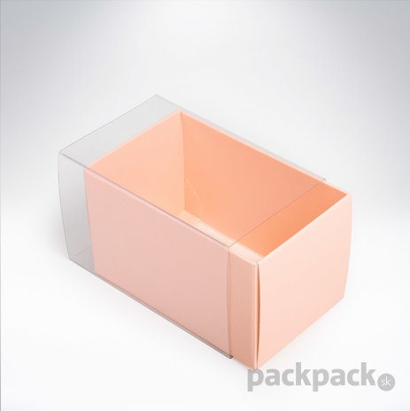 Krabička na makarónky pastel pink 90x55x55 - krabicka-na-makronky-pastel-pink-CK355