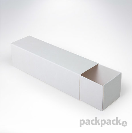 Krabička na makarónky biela 160x45x45 - makronky-biela-mala