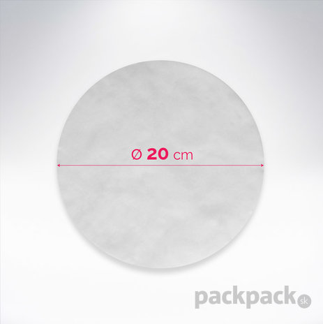 Papier na pečenie kruh 20 cm - papier-pecenie-kruh-20cm