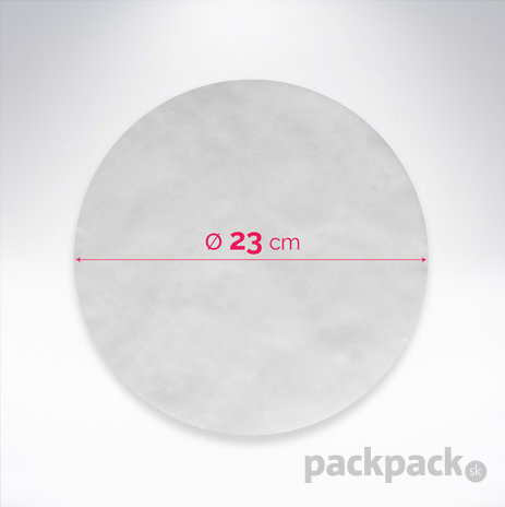 Papier na pečenie kruh 23 cm - papier-pecenie-kruh-23cm