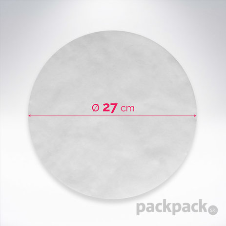 Papier na pečenie kruh 27 cm - papier-pecenie-kruh-27cm
