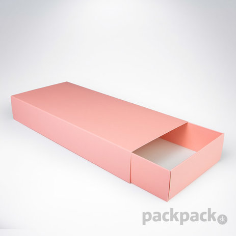 Darčeková krabička 260x115x40 pastel pink - darcekova-krabicka-ruzova