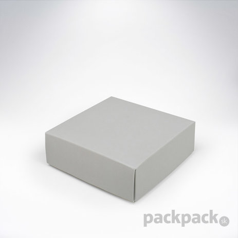 Krabička 120x120x40 šedá - papierova-krabicka-120x120-seda