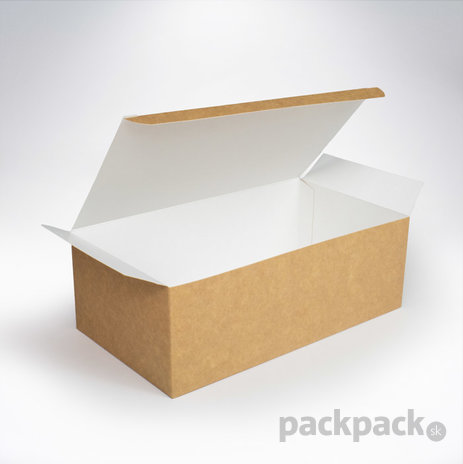 Krabička na jedlo kompostovateľná