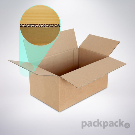 Krabica z trojvrstvovej lepenky 390x290x340 - Karton-patvrstovy-390x290x340