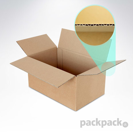 Krabica z trojvrstvovej lepenky 430x310x250 - Packpack-276