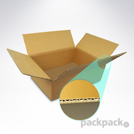 Krabica z päťvrstvovej lepenky 367x258x80 - packpack-48-A-367x258x80