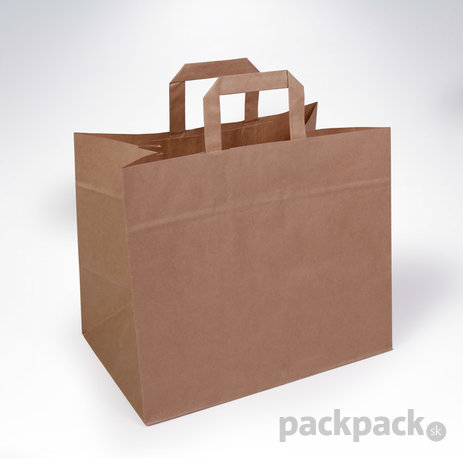 Papierová taška na menu 450x170x480 hnedá - menu-taska-velka-h