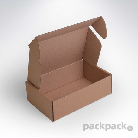 Kartónová krabička 130x110x60 hneda - Eshop-obal-brown