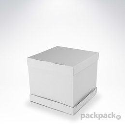 Krabica na tortu s vyšším zdobením 365x365x300