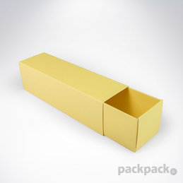 Krabička na makarónky Yellow 160x52x52