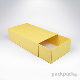 Krabička na makarónky 160x90x45 Pastel Yellow