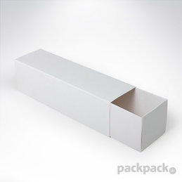 Krabička na makarónky biela 160x52x52