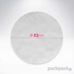 Papier na pečenie kruh 23 cm