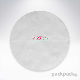 Papier na pečenie kruh 27 cm