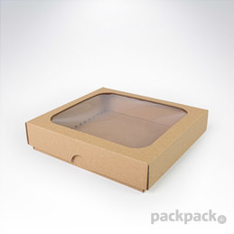 Krabička s okienkom 150x150x35