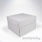 Krabica na tortu s vekom 365x365x250 - biela-krabica-s-vekom-tortova