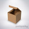 Kartónová krabička eko 112x112x103 - krabicka-hrncek-hneda