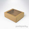 Krabička s okienkom 161x135x55 hnedá - krabicka-okienko-161x135x55-eko