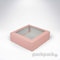 Krabička s okienkom 209x208x65 pastel pink - krabicka-okienkom-209-pink